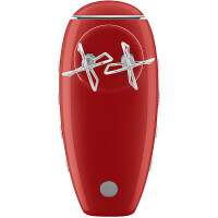 Smeg HMF01RDEU 50S RETRO STYLE HANDMIXER, 250 WATT ROT