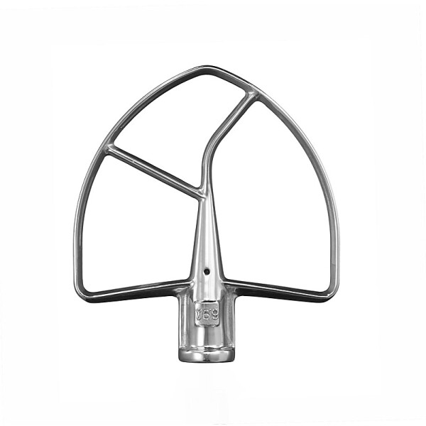 KitchenAid 5K7SFB Flachr&uuml;hrer, Edelstahl f&uuml;r K&uuml;chenmaschine 6,9L - Produktabbildung zur genauen Darstellung des Artikels.