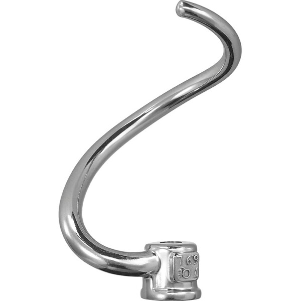 KitchenAid 5K7SDH Knethaken, Edelstahl f&uuml;r K&uuml;chenmaschine 6,9L - Produktabbildung zur genauen Darstellung des Artikels.