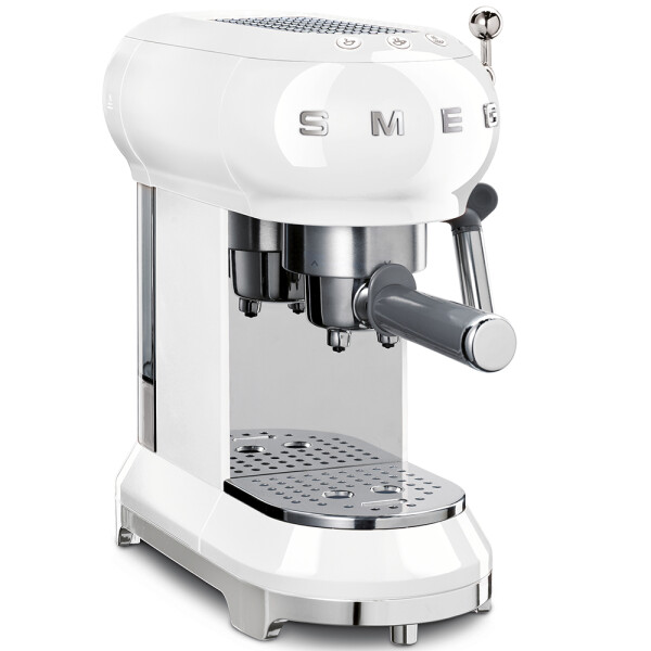 SMEG ECF01WHEU Espresso-Kaffeemaschine Farbe: Wei&szlig;