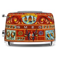 SMEG TSF01DGEU Toaster f&uuml;r 2 Scheiben im Dolce &amp; Gabbana Design