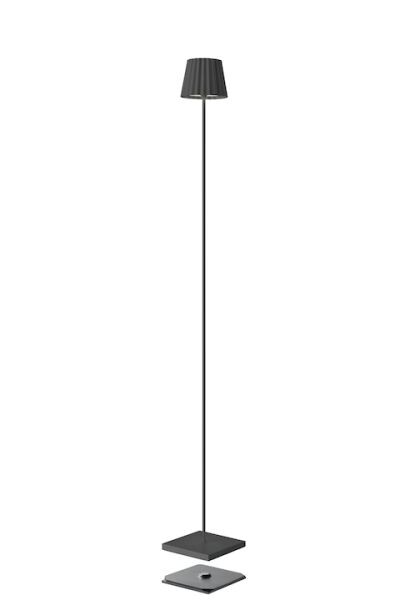 Sompex-Lighting TROLL Akku-Stehleuchte Anthrazit
