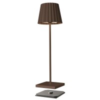 Sompex-Lighting TROLL 2.0 Akku-Tischleuchte Rost