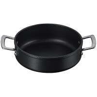 Le Creuset Aluminium-Schmorpfanne mit Glasdeckel 28 cm x 9 cm