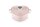Le Creuset Herzbr&auml;ter mit Herzknopf Shell Pink