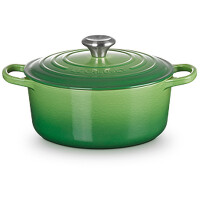 Le Creuset Bräter Signature rund 20 cm Bamboo Green