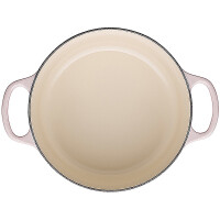 Le Creuset Br&auml;ter Signature rund 24 cm Shell Pink