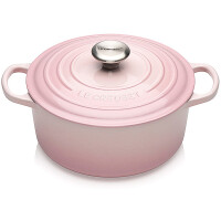 Le Creuset Br&auml;ter Signature rund 24 cm Shell Pink