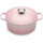 Le Creuset Br&auml;ter Signature rund 24 cm Shell Pink