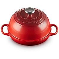 Le Creuset Brot Bräter 24 cm Kirschrot