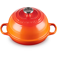 Le Creuset Brot Bräter 24 cm Ofenrot