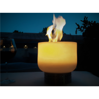 Qflame QSet20 Tischfeuerschale Quartzglas