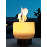 Qflame QSet20 Tischfeuerschale Quartzglas