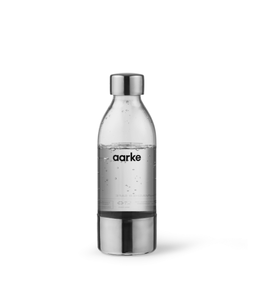 Aarke Small PET Water Bottle - Polished Steel