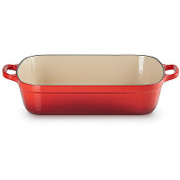 Le Creuset Bratreine Signature 33 cm Kirschrot