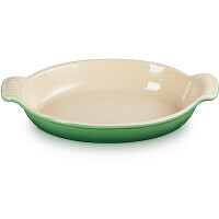 Le Creuset Auflaufform Tradition oval 28 cm Bamboo