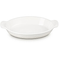 Le Creuset Auflaufform Tradition oval 28 cm Meringue