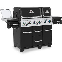 Broil King Imperial 690 IR Black Gasgrill mit Infrarot-Seitenbrenner