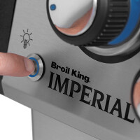 Broil King Imperial 690 IR Black Gasgrill mit Infrarot-Seitenbrenner