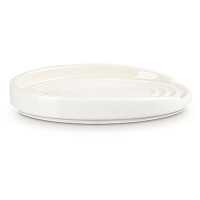 le Creuset Löffelablage oval 16 cm Meringue