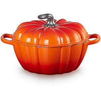 Le Creuset Kürbis-Bräter Signature 24 cm Ofenrot