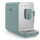 Smeg BCC02EGMEU Kompakt-Kaffeevollautomat, Emerald Green-Matt, Geh&auml;usefront aus geb&uuml;rstetem Aluminium