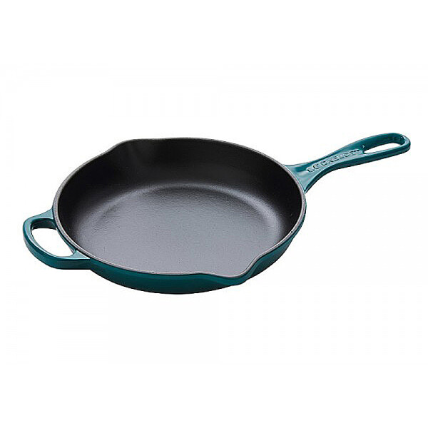 Le Creuset BRAT- U. SERVIERPFANNE SIGNATURE HOCH 26 CM Deep Teal