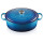 Le Creuset Br&auml;ter Signature oval 31 cm Azure