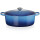 Le Creuset Br&auml;ter Signature oval 33 cm Azure