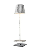 Sompex-Lighting TROLL 2.0 Akku-Tischleuchte Marmor