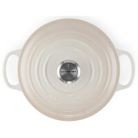 Le Creuset Sauteuse Signature 24 cm Meringue