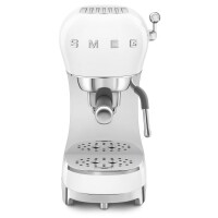 SMEG ECF02WHEU 50s Style Espresso-Kaffeemaschine Weiß