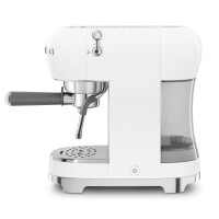 SMEG ECF02WHEU 50s Style Espresso-Kaffeemaschine Weiß