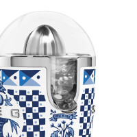 SMEG CJF01DGBEU Zitruspresse Dolce &amp; Gabbana Blu Mediterraneo, Fruchtpresse, BPA-frei (sp&uuml;lmaschinengeeignet), 70 W