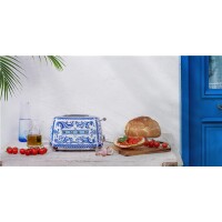 SMEG TSF01DGBEU Dolce &amp; Gabbana Blu Mediterraneo, 2-Schlitz-Toaster