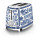 SMEG TSF01DGBEU Dolce &amp; Gabbana Blu Mediterraneo, 2-Schlitz-Toaster