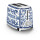 SMEG TSF01DGBEU Dolce &amp; Gabbana Blu Mediterraneo, 2-Schlitz-Toaster