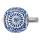SMEG KLF03DGBEU Dolce &amp; Gabbana Blu Mediterraneo, 1,7 I Wasserkocher, Soft Opening Kannenverschluss, Anti-Kalkfilter, 2400 W