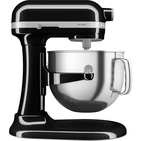 KitchenAid 5KSM70SHXEOB K&uuml;chenmaschine 6,6 L ARTISAN mit Sch&uuml;sselheber Farbe Onyx Schwarz