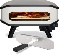 Cozze 13&quot; Pizzaofen mit Pizzastein elektrisch 2200 Watt inklusive Hitzeschild, IPX 4