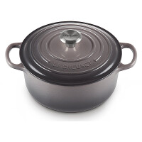 Le Creuset Br&auml;ter Signature rund 24 cm Flint