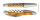 Forge de Laguiole  Sommelier Messer Inox geschweisste Feder Olivenholz matt Klinge Inox Standard