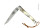 Forge de Laguiole  Taschenmesser einteilig 11 cm Inox 2 Mitres geschweisste Feder mit &Ouml;se Aubrac Horn matt geschmiedete T12 Klinge Standard