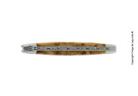 Forge de Laguiole  Taschenmesser einteilig 12 cm Inox 2 Mitres geschmiedete Feder Thuja matt geschmiedete T12 Klinge Standard
