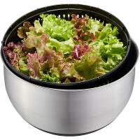 GEFU Salatschleuder PULLIT, Edelstahl 89559 - 2. Wahl