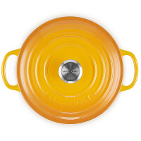 Le Creuset Bräter Signature rund 24 cm Nectar