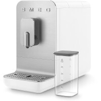 Smeg BCC13WHMEU KOMPAKT-KAFFEEVOLLAUTOMAT, MATT WEI&szlig;, ALUMINIUM-FRONT-PANEL