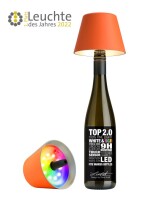 Sompex-Lighting TOP 2.0 ORANG H11CMD12,5CM RGB KUNSTST,...