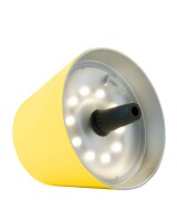 Sompex-Lighting TOP 2.0 GELB H11CM D12,5CM RGB KUNSTST, 103lm 1,3W 2700-3000K