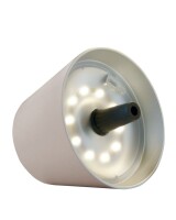 Sompex-Lighting TOP 2.0 SAND H11CM D12,5CM RGB KUNSTST, 103lm 1,3W 2700-3000K